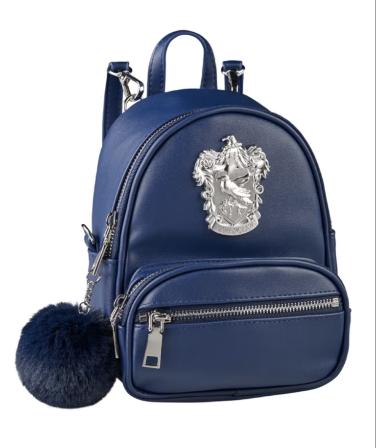 Ravenclaw crest mini backpack; Ravenclaw collectibles